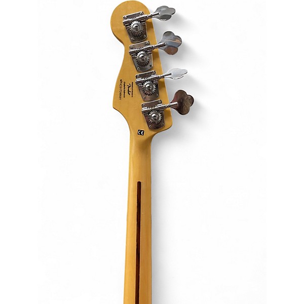 Used Squier Vintage Modified 70S Jazz Bass WHITE Electric Bass Guitar