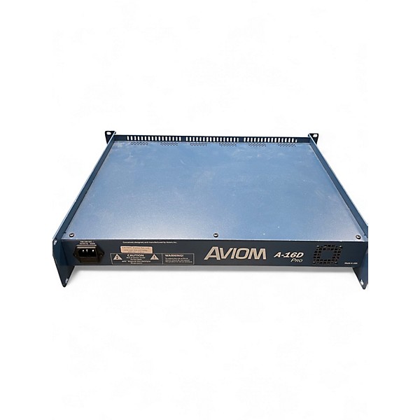 Used Aviom A 16 D PRO Signal Processor