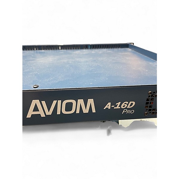 Used Aviom A 16 D PRO Signal Processor