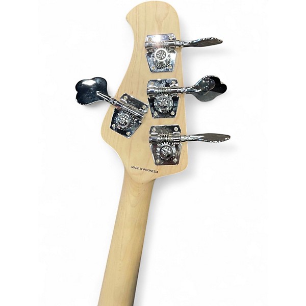 Used Sterling by Music Man STINGRAY RAY4 TRANS BLACK Electric Bass Guitar