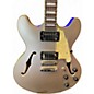 Used D'Angelico Premier Series DC SATIN DESERT GOLD Hollow Body Electric Guitar