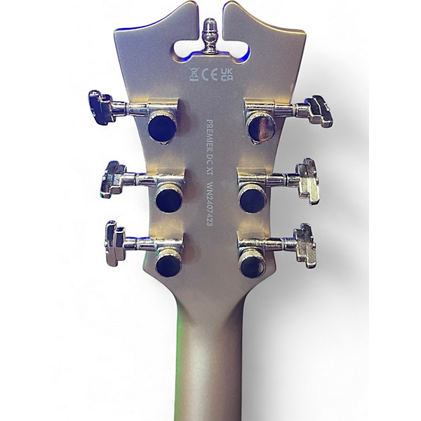 Used D'Angelico Premier Series DC SATIN DESERT GOLD Hollow Body Electric Guitar