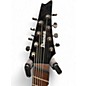Used Ibanez RGMS8 Black Solid Body Electric Guitar