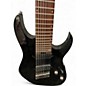 Used Ibanez RGMS8 Black Solid Body Electric Guitar