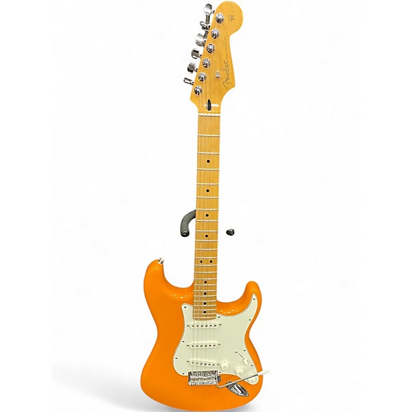 Used Fender PLAYER TELECASTER Orange Solid Body Electric Guitar