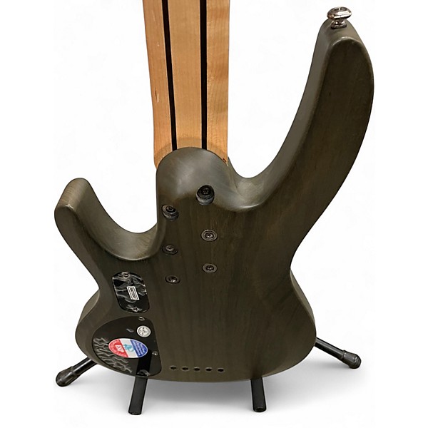 Used ESP LTD B205SM 5 String Brown Electric Bass Guitar