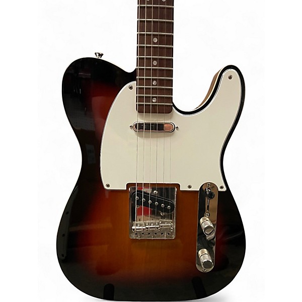 Used Squier CLASSIC VIBE 60S CUSTOM TELECASTER 3 Color Sunburst Solid Body Electric Guitar