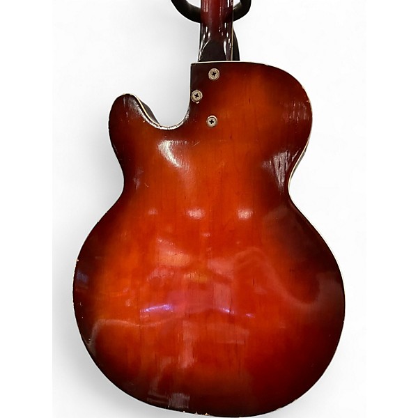 Used 1960s Barclay ROCKET Vintage Natural Acoustic Electric Guitar