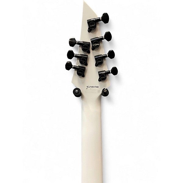 Used Jackson SLATXSD-7 SNOW WHITE Solid Body Electric Guitar