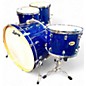 Used Ludwig 5 Piece Centennial BLUE SPARKLE Drum Kit thumbnail
