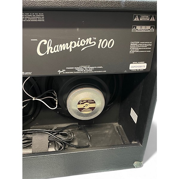 Used Fender Champion 100 Guitar Combo Amp
