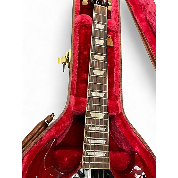 Used Gibson SG Cherry Solid Body Electric Guitar