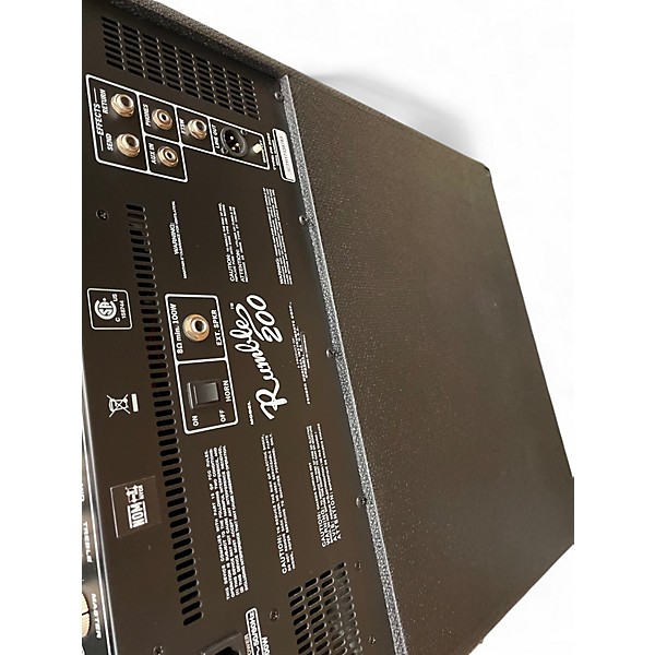 Used Fender Rumble V3 200W Bass Amp Head