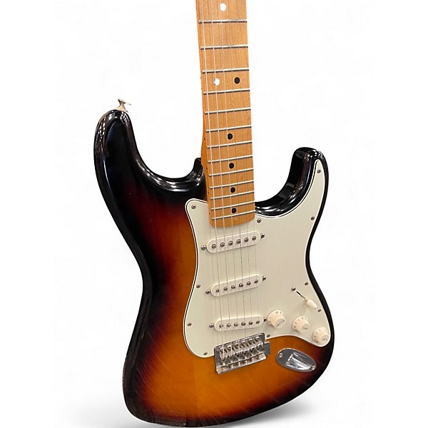 Used Fender Standard Stratocaster Sunburst Solid Body Electric Guitar