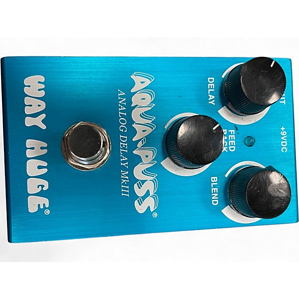 Used Way Huge Electronics WHE701 Aqua Puss Analog Delay Effect Pedal