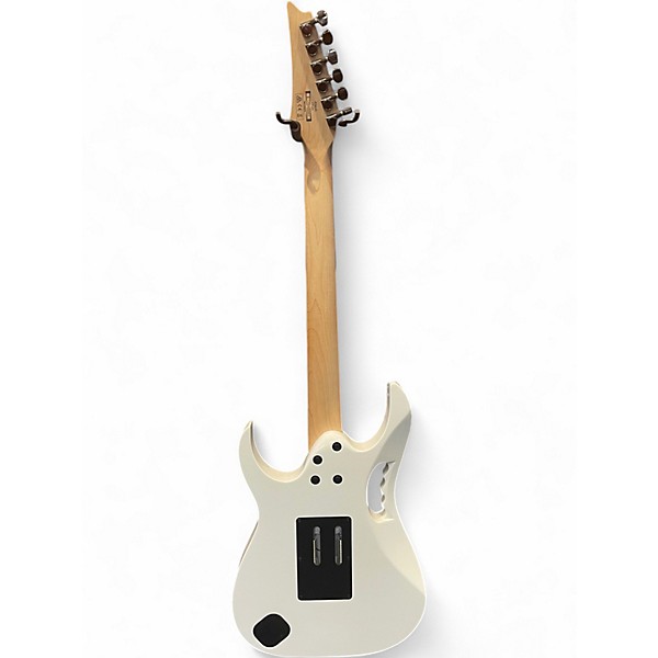 Used Ibanez JEMJR Steve Vai Signature White Solid Body Electric Guitar