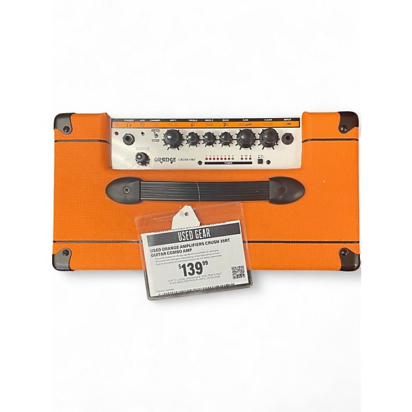 Used Orange Amplifiers Crush 35RT Guitar Combo Amp