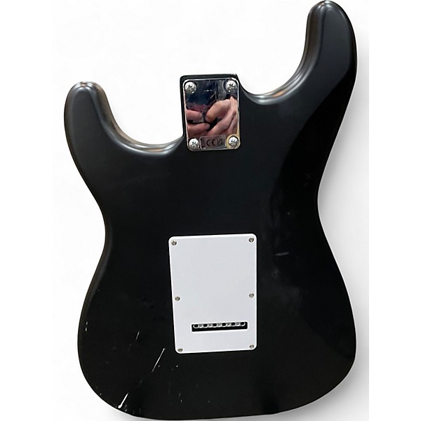 Used Squier DUBUT STRATOCASTER Black Solid Body Electric Guitar