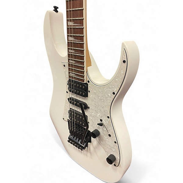 Used Ibanez RG450DXB WHITE Solid Body Electric Guitar
