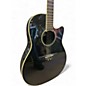 Used Ovation GC057M-5 Celebrity Black Acoustic Electric Guitar