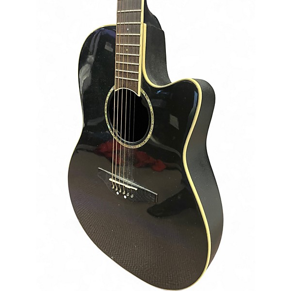 Used Ovation GC057M-5 Celebrity Black Acoustic Electric Guitar