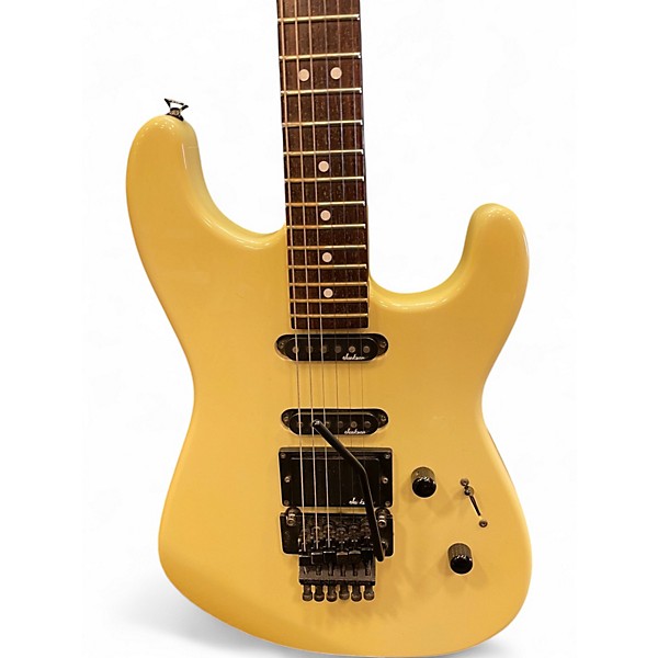 Used Charvel MODEL 3 1980S USA Pearl White Solid Body Electric Guitar