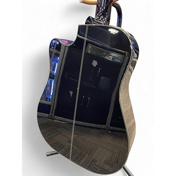 Used Takamine GD30CE-12 Black 12 String Acoustic Electric Guitar