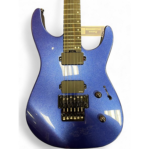 Used Jackson American Series Virtuoso Mystic Blue Solid Body Electric Guitar