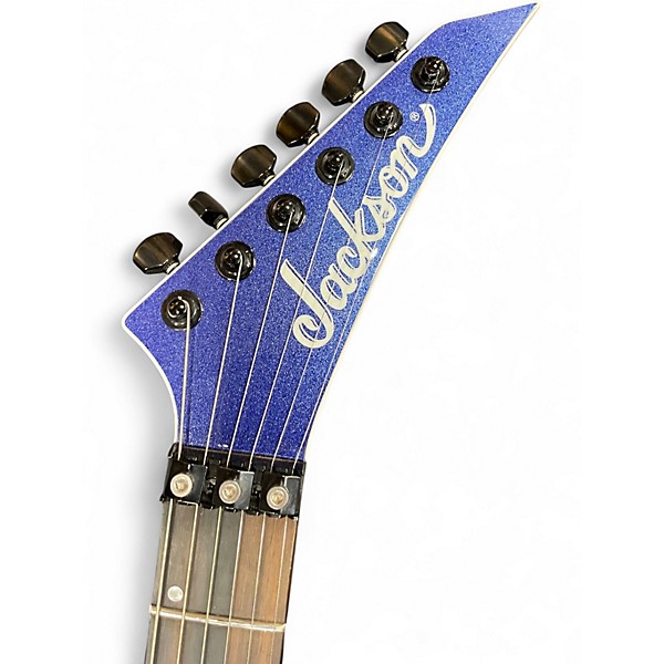 Used Jackson American Series Virtuoso Mystic Blue Solid Body Electric Guitar