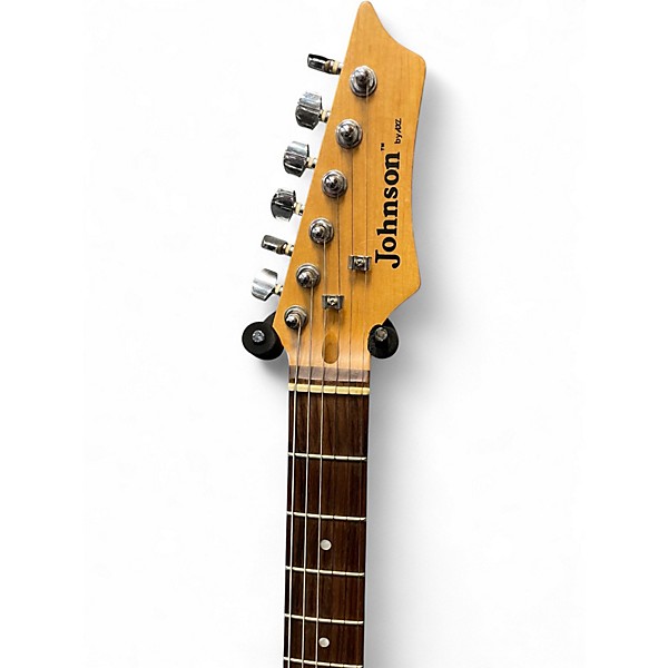 Used Johnson DOUBLECUT 2 Tone Sunburst Solid Body Electric Guitar