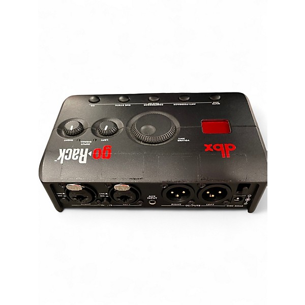 Used dbx GoRack Compressor