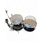 Used TAMA 4 Piece Cocktail-JAM 4-Piece Shell Pack With Hardware  INDIGO SPARKLE Drum Kit