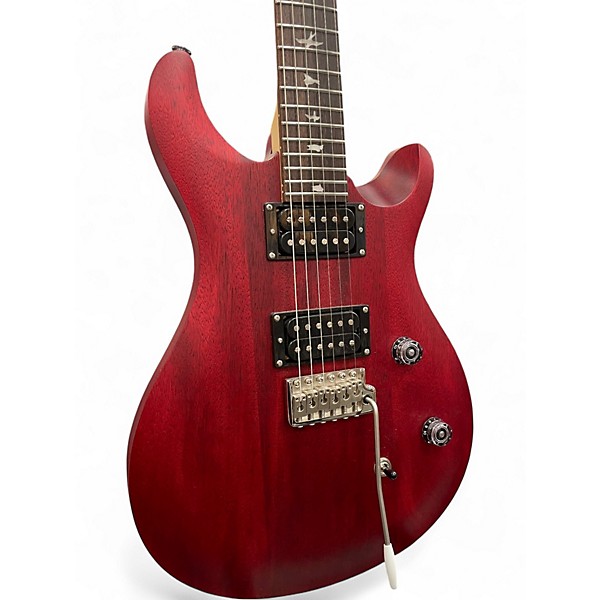 Used PRS SE CE Faded Cherry Solid Body Electric Guitar