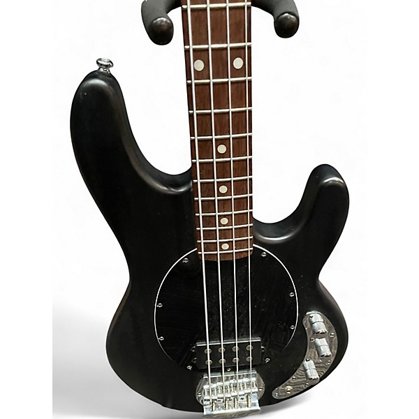 Used Sterling by Music Man Sub Series Stingray Black Electric Bass Guitar