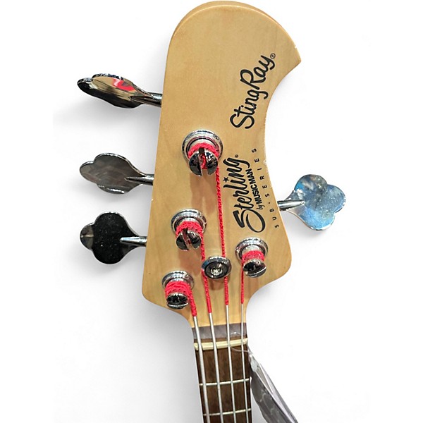 Used Sterling by Music Man Sub Series Stingray Black Electric Bass Guitar