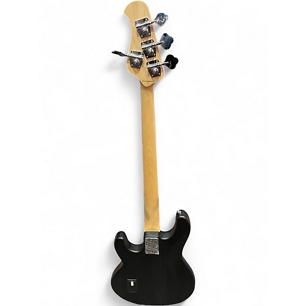 Used Sterling by Music Man Sub Series Stingray Black Electric Bass Guitar