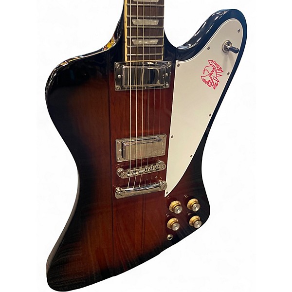 Used Epiphone Firebird Studio 2 Color Sunburst Solid Body Electric Guitar