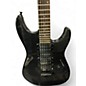 Used Squier Stagemaster Deluxe Metallic Black Solid Body Electric Guitar