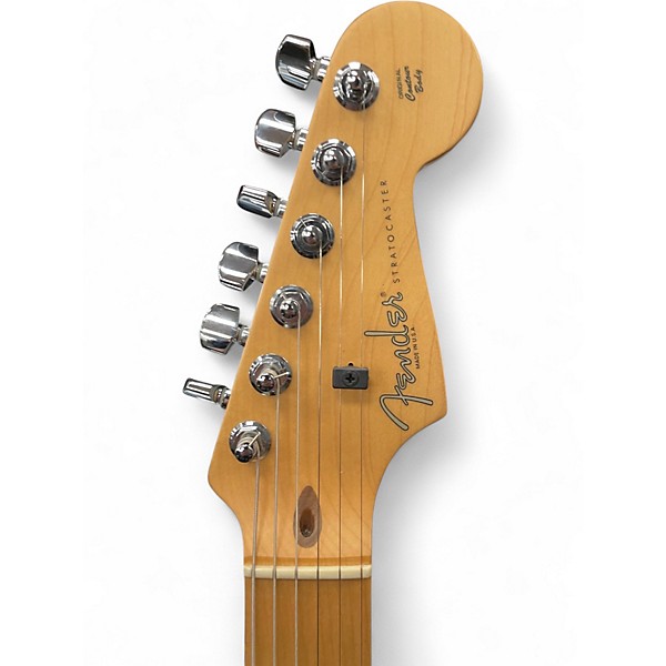 Used Fender American Standard Stratocaster 2 Tone Sunburst Solid Body Electric Guitar