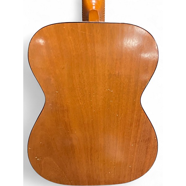 Used Harmony H162 Natural Acoustic Electric Guitar