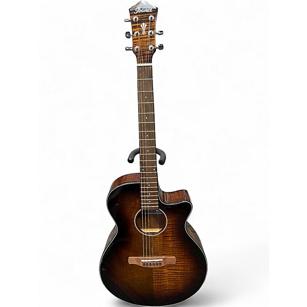 Used Ibanez aeg70-tih tiger burst Acoustic Guitar