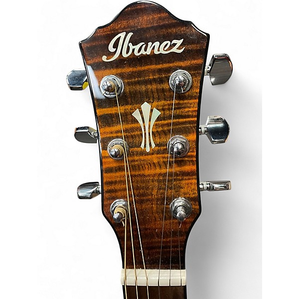 Used Ibanez aeg70-tih tiger burst Acoustic Guitar