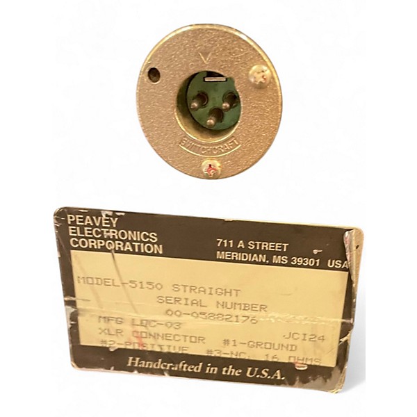 Used Peavey 5150 4x12 Straight Guitar Cabinet