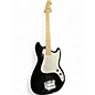 Used Squier Bronco Black Electric Bass Guitar thumbnail