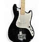 Used Squier Bronco Black Electric Bass Guitar