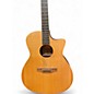 Used Morgan Monroe MG-505NA Natural Acoustic Electric Guitar