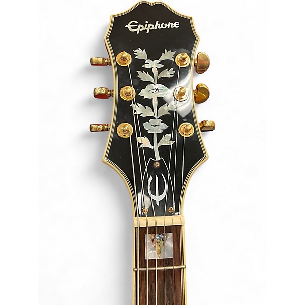 Used Epiphone Sheraton II Pro Sunrise Tea Burst Hollow Body Electric Guitar