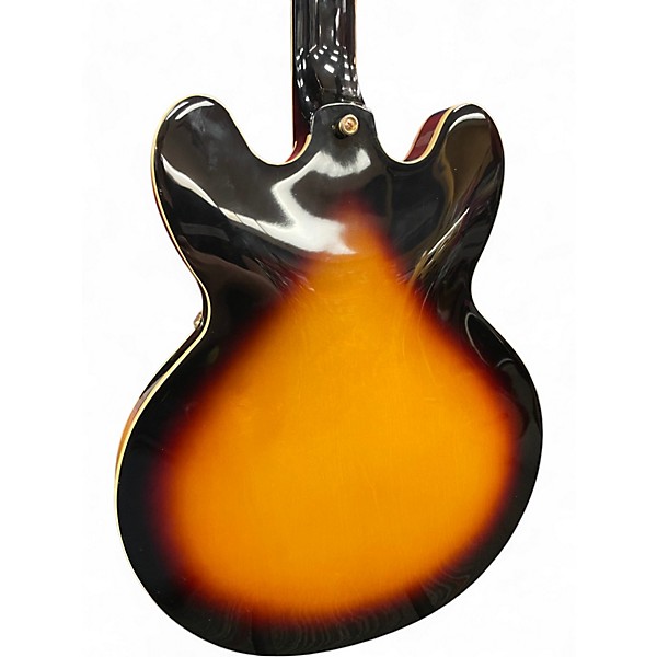 Used Epiphone Sheraton II Pro Sunrise Tea Burst Hollow Body Electric Guitar