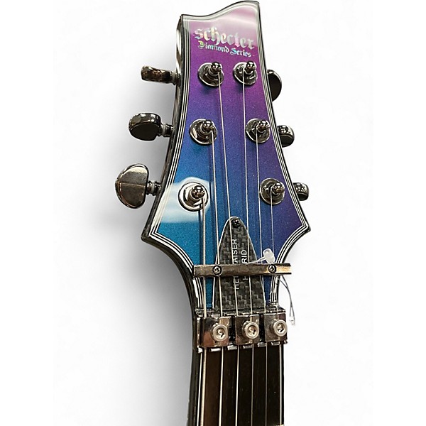 Used Schecter Guitar Research Hellraiser Hyrbid C-1 FR-S Ultraviolet Solid Body Electric Guitar