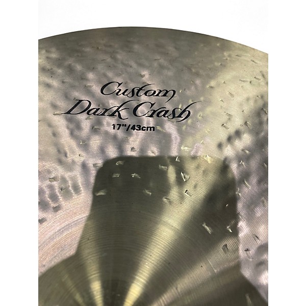 Used Zildjian 17in K Custom Dark Crash Cymbal